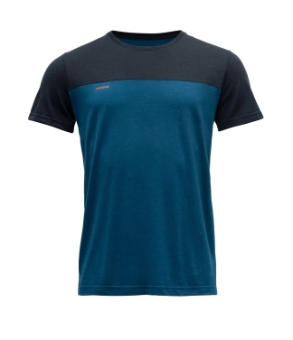 zila vilnas T-krekls vīrietim Devold