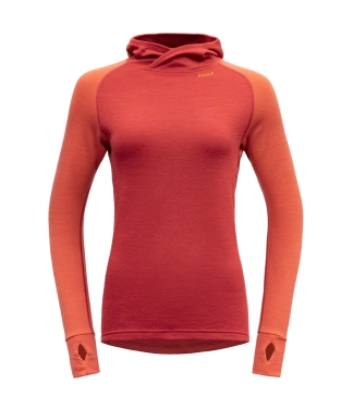 Devold sieviešu krekls ar merino vilnu sarkans
