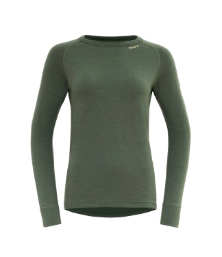 Zaļš termo krekls sievietēm slēpošanai devold