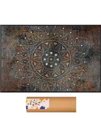 Durvju paklājs Kleen-Tex Wash+Dry Madhana