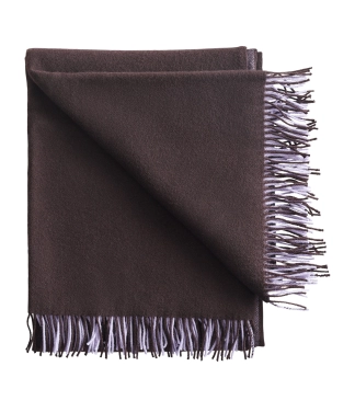 Merino vilnas pleds Scandimama Lilac Blackberry 2207