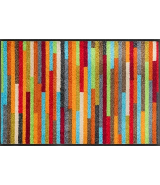 Raižots durvju paklājs Mikado Stripes