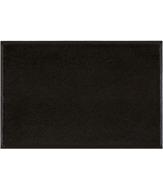 Melna durvju paklājiņš Raven Black