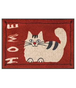 Durvju paklājs ar kaķi „Catty Home