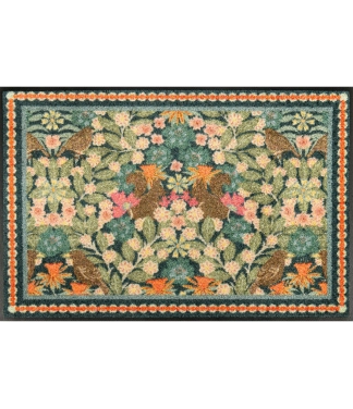 Raižots duru paklājs Garden Luxe Blue