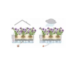 Liels puķu kaste Lechuza Balconera Cottage 80 5