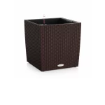 Stilīgs puķu pods Lechuza Cube Cottage 40