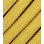 Tekstila kabelis 2x0,75 mm², dzeltens 3