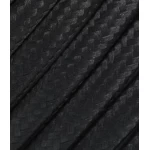 Trīsdzīslu melns tekstila kabelis 3x1,5 mm² 1