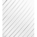 Balts trīsdzīslu tekstila kabelis 3x1,5 mm²