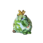 Maza keramikas naudas kaste bērniem Freds varde