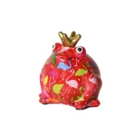 Maza keramikas naudas kaste bērniem Freds varde