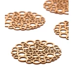 Stilingi apvali stalo padėkliukai O13