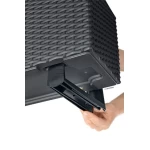 Melnās Balconera puķu pods turētāji 1