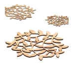 Didelis medinis stalo padėkliukas O9