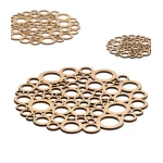 Stilingas medinis padėkliukas didelis