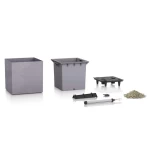 Āra puķu pods Lechuza Canto Stone 3