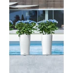 Stilīgs cilindriskas formas puķu pods Lechuza Cilindro Color 2