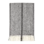 Vilnas pleds Scandimama Dark Nordic Grey 126