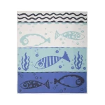 Pludmales pledi ar jūras motīviem Aqua 2