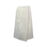 Mīkstināts dabīgā lina priekšauts pirtij