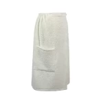 Mīkstināts dabīgā lina priekšauts pirtij 2