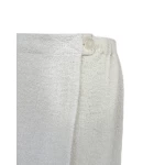 Garš natūrala lina pirts priekšauts offwhite 4