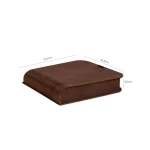 Brūna koka dāvanu kastīte M2R11,5