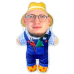 Dāvana vectēvam, spilvens ar fotogrāfiju 2