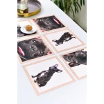 Paliktņu komplekts Black French Bulldogs