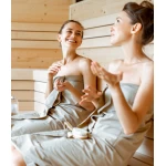 Garš natūrala lina pirts priekšauts offwhite 1