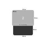 Bagažinės kilimėlis 80 x 110 cm 2