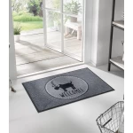 Durų kilimėlis pilkas plaunamas 1