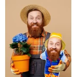 Dāvana vectēvam, spilvens ar fotogrāfiju