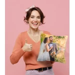 Pagalvėlė su vestuvių nuotrauka