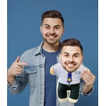 Pagalvėlė su boso nuotrauka