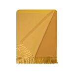 Merino vilnas pleds Scandimama Cornfields yellow 5308 1