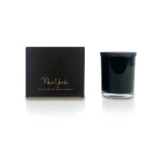 Sojų vaško žvakė stikliniame indelyje