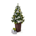 vazonas lechuza kaip prabangi kaledine dovana