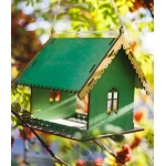 Krāsaina putnu barotava namiņš ar jumtiņu 1