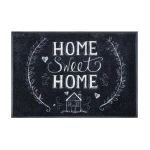 Durvju paklājiņš ar uzrakstu