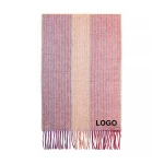 Krāsains šalle uzņēmējdarbības dāvanai sievietei