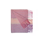 Rausva sieviešu šalle alpaku vilna 2