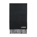 melna vilna šalle uzņēmējdarbības dāvanās 1