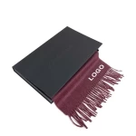 Biznesa dāvana šalle bordo krāsā dēžutē 1