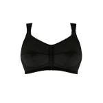 juoda nebrangi liemenėlė moterims 1