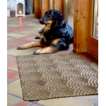 plaunamas lauko duru kilimelis sviesiai rudas