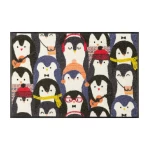 duru kilimėlis su pingvinais