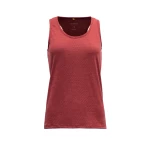 raudona palaidinė berankovė su merino vilna