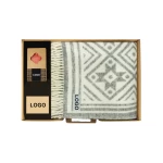 Biznesa dāvanas pleda un sveces komplekts 1